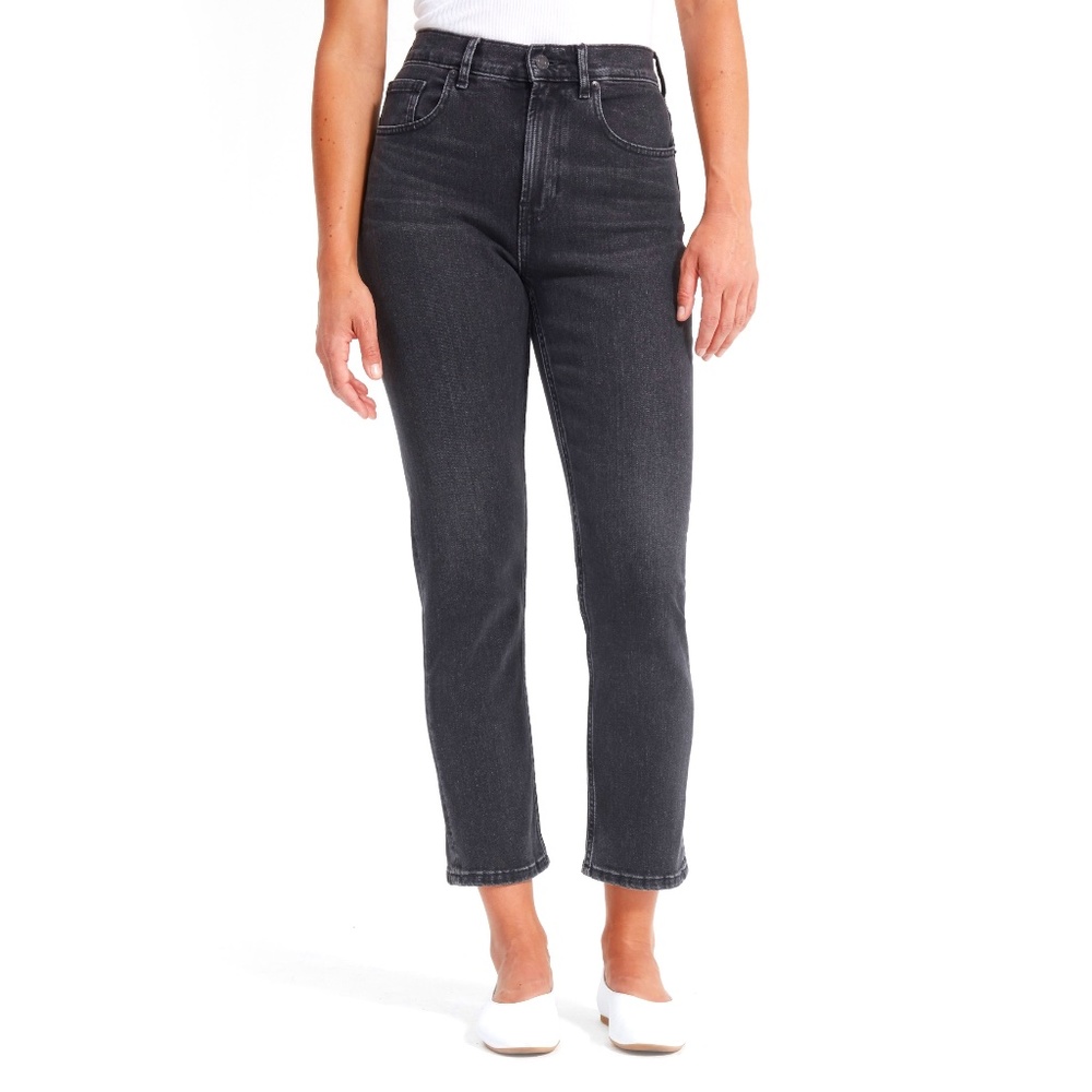 Everlane Cheeky Jean 26 Ankle Washed Black